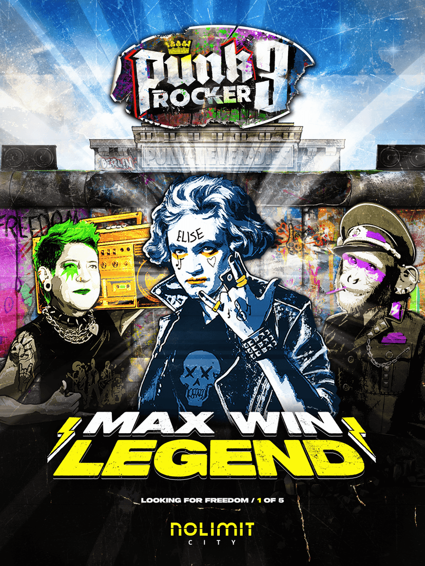 Max Win Legend Poster for Punk Rocker 3