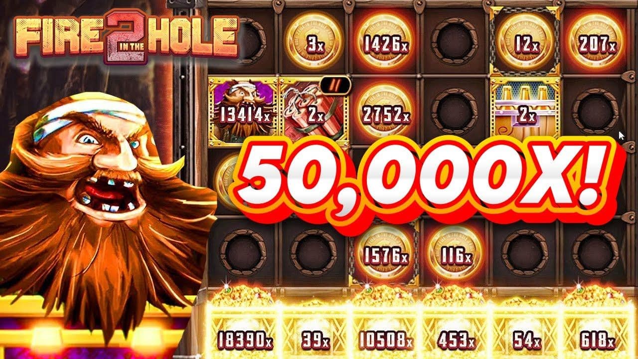 Fire in the Hole 2 Slot - Play | 96.07% RTP, 65000 xBet MAX WIN