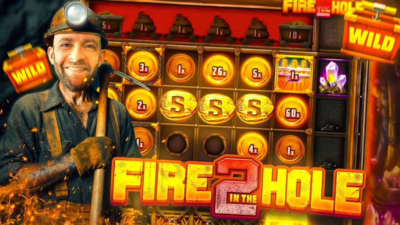 Fire in the Hole 2 Slot - Play | 96.07% RTP, 65000 xBet MAX WIN