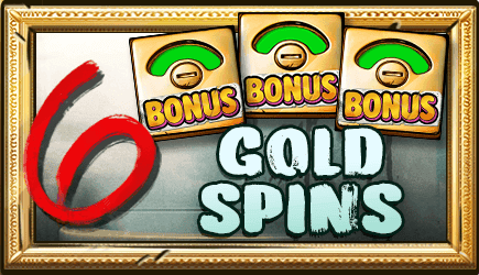 6 Gold Spins (Nolimit Bonus) image