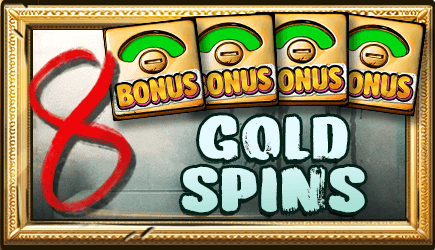 8 Gold Spins (Nolimit Bonus) image